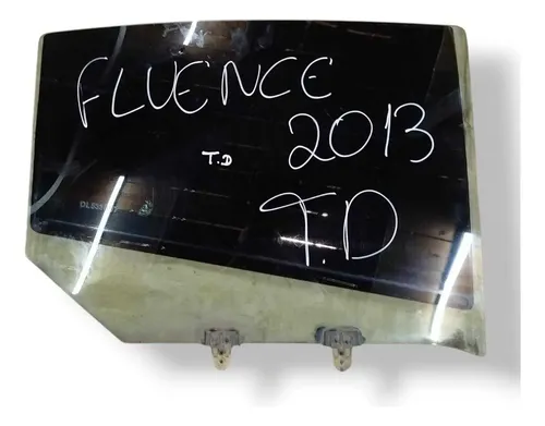 Vidro Porta Traseira Direita Renault Fluence 2011 2012 2013