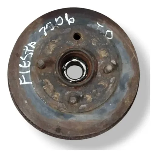 Disco Freio Traseiro Direito  Ford Fiesta Sedan 2005 2006