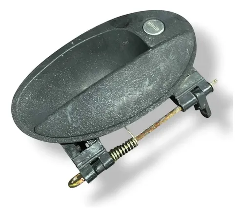 Maçaneta Externa Dianteira Direita Gm Celta 2007 93349618 Preto Dianteira