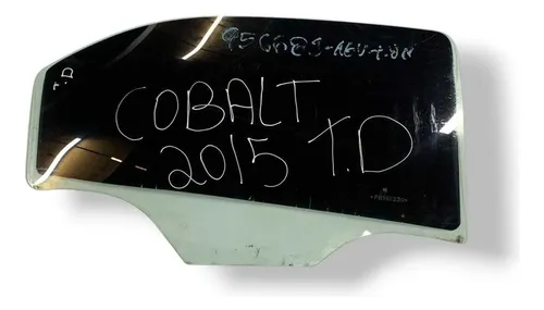 Vidro Porta Traseira Direita Chevrolet Cobalt 2015 A 2018