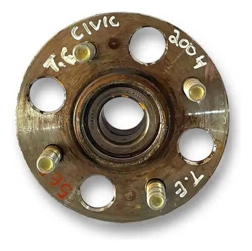 Cubo Roda Traseira Esquerda Honda Civic 2003 2004 2005 2006