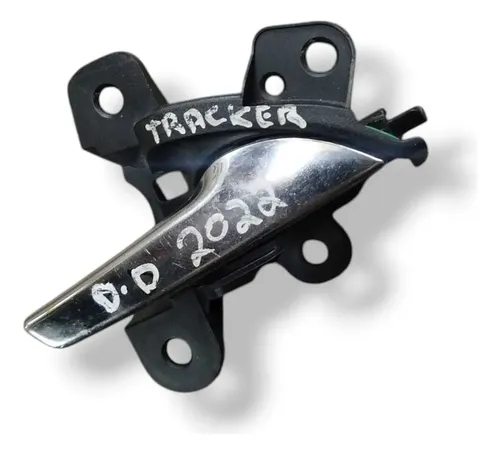 Maçaneta Interna Dianteira Direita Chevrolet Tracker 2022 Preto Dianteira
