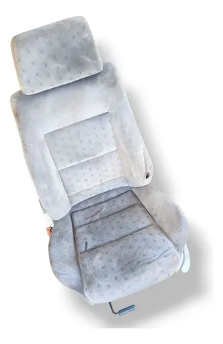 Banco Dianteiro Esquerdo Vw Gol G3 2000 A 2005 Detalhe 4p Branco