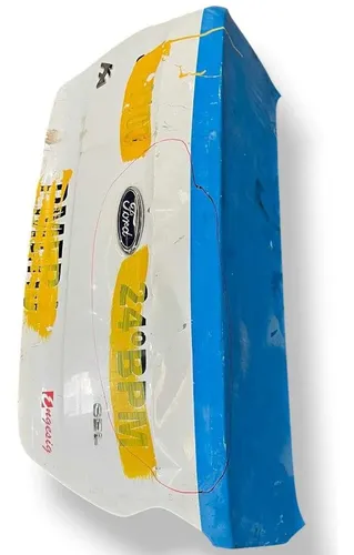 Tampa Traseira Porta Malas Ford Ka 2015 A 2021 Com Detalhe Branco