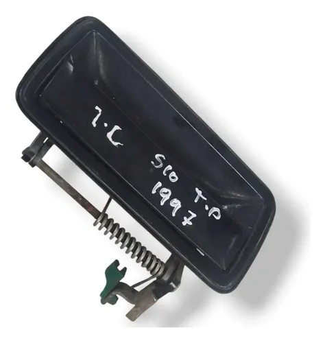 Maçaneta Externa Traseira Direita Gm S10 1997/1998 156721234 Prateado Traseira